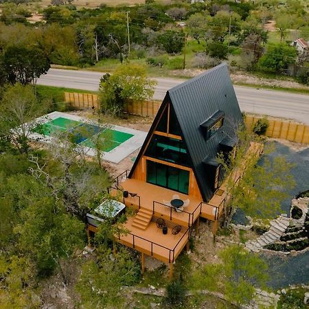The Pedernales A-Frame Villa Fredericksburg Exterior photo