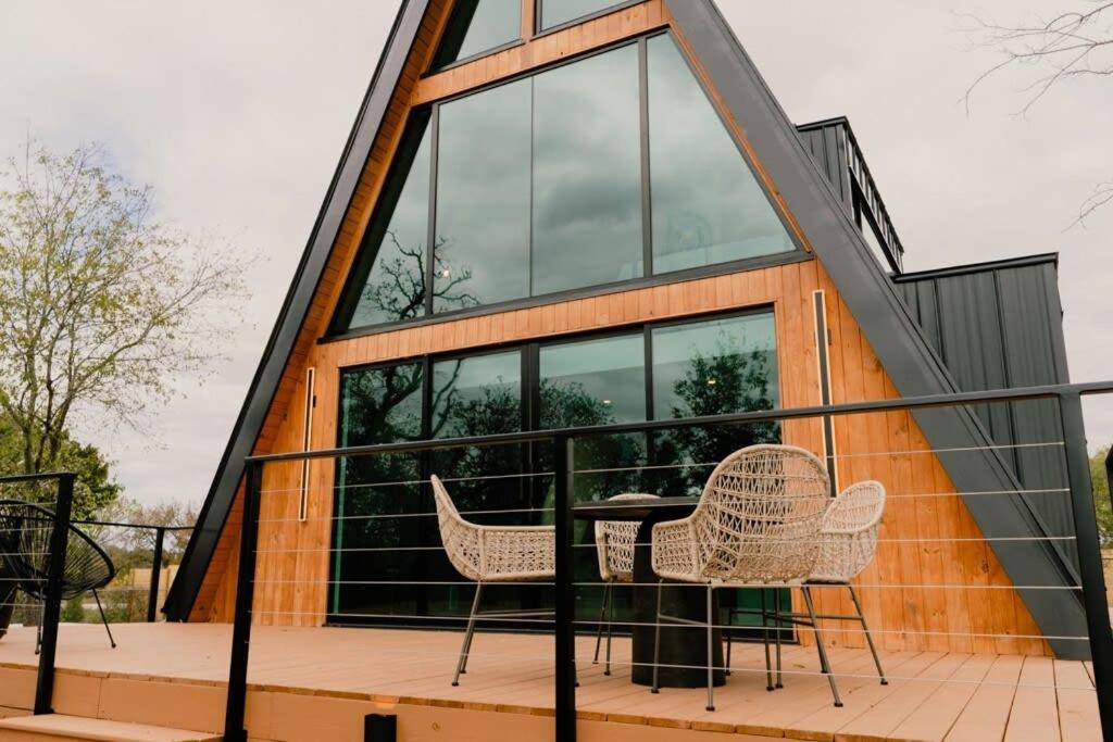 The Pedernales A-Frame Villa Fredericksburg Exterior photo