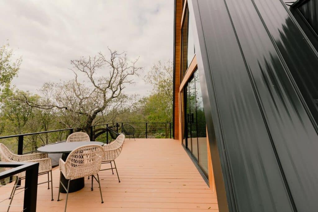 The Pedernales A-Frame Villa Fredericksburg Exterior photo