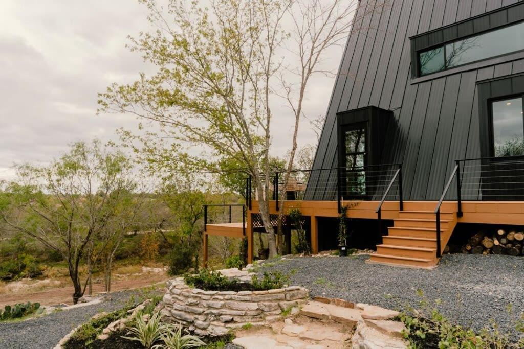 The Pedernales A-Frame Villa Fredericksburg Exterior photo