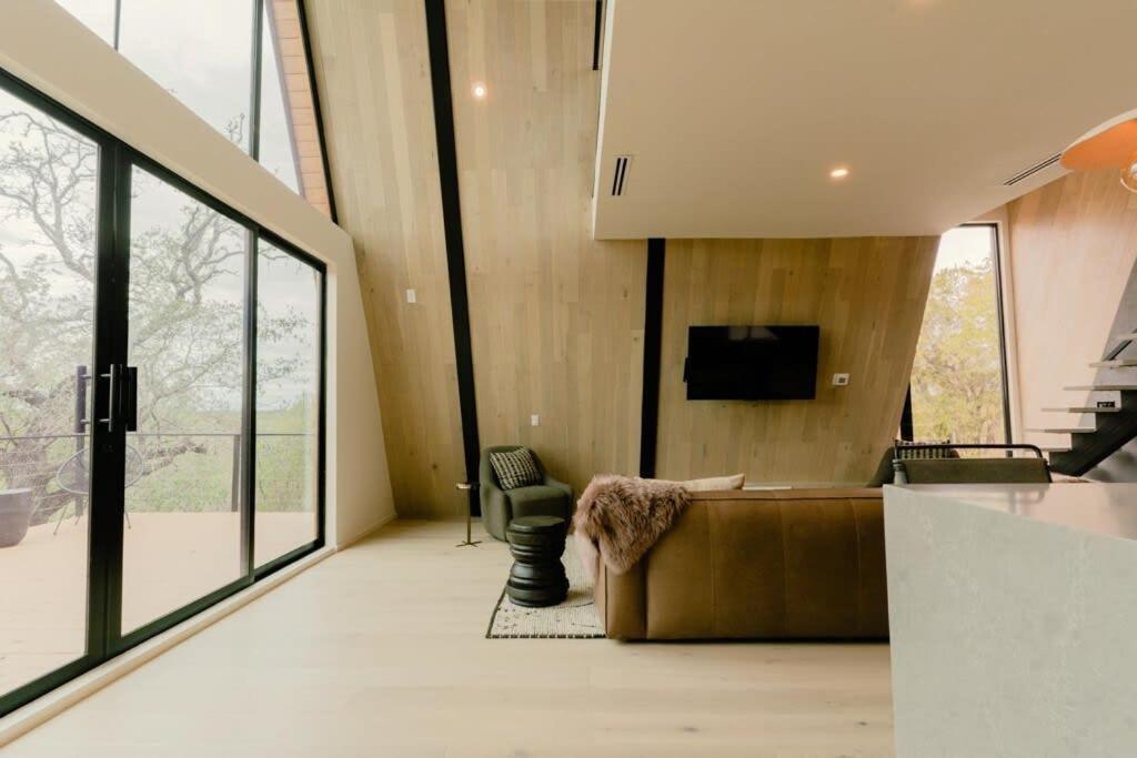The Pedernales A-Frame Villa Fredericksburg Exterior photo