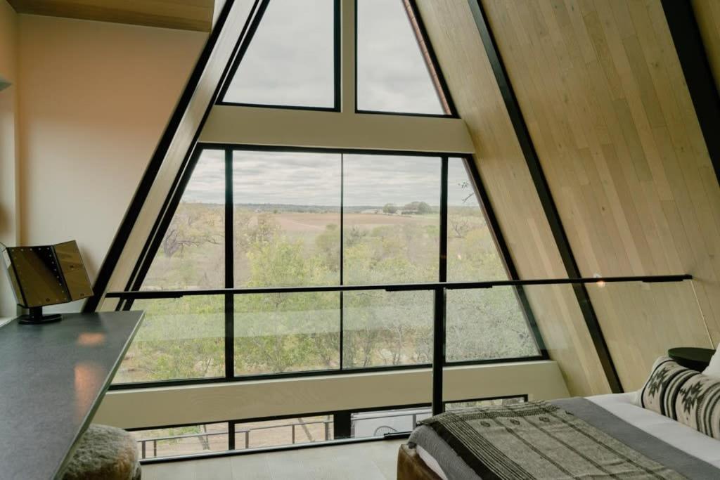 The Pedernales A-Frame Villa Fredericksburg Exterior photo